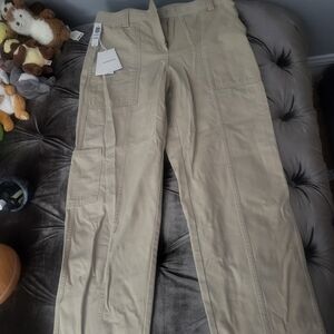 Sunday Best Tan Straight Leg Pants